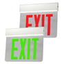 Edge Lit, Glass, Panel, Exit Sign