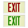 UL 924 non-electrical exit sign 75ft high-end 