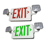 LED Emergency Lights, Exit Sign, Compact
