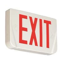 LED Thermoplastic, Universal-Mount &amp; Snap-Fit Exit Sign Series : LGPEX