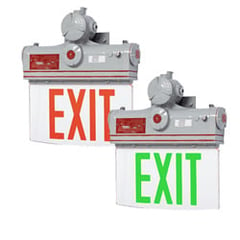 Class I, Division I Explosion Proof Edge Lit LED Exit Sign Series: EEXP