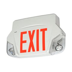 Thermoplastic Combination Exit Sign Series : EEPR
