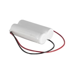 2.4v 600mAh AA NiCAD Rechargeable Battery Pack - Configuration 1