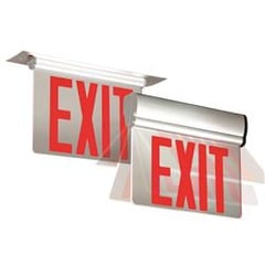 Variata Series Edge Lit Exit Sign Adjustable Edge Lit Exit Sign : EEVESR